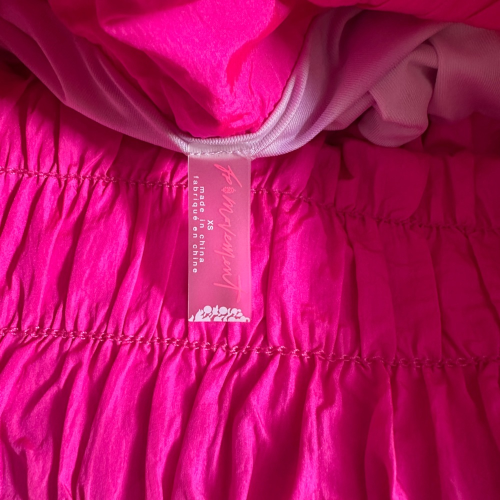 Hot Pink Free People FP Movement Running Shorts - Picture 3 of 4